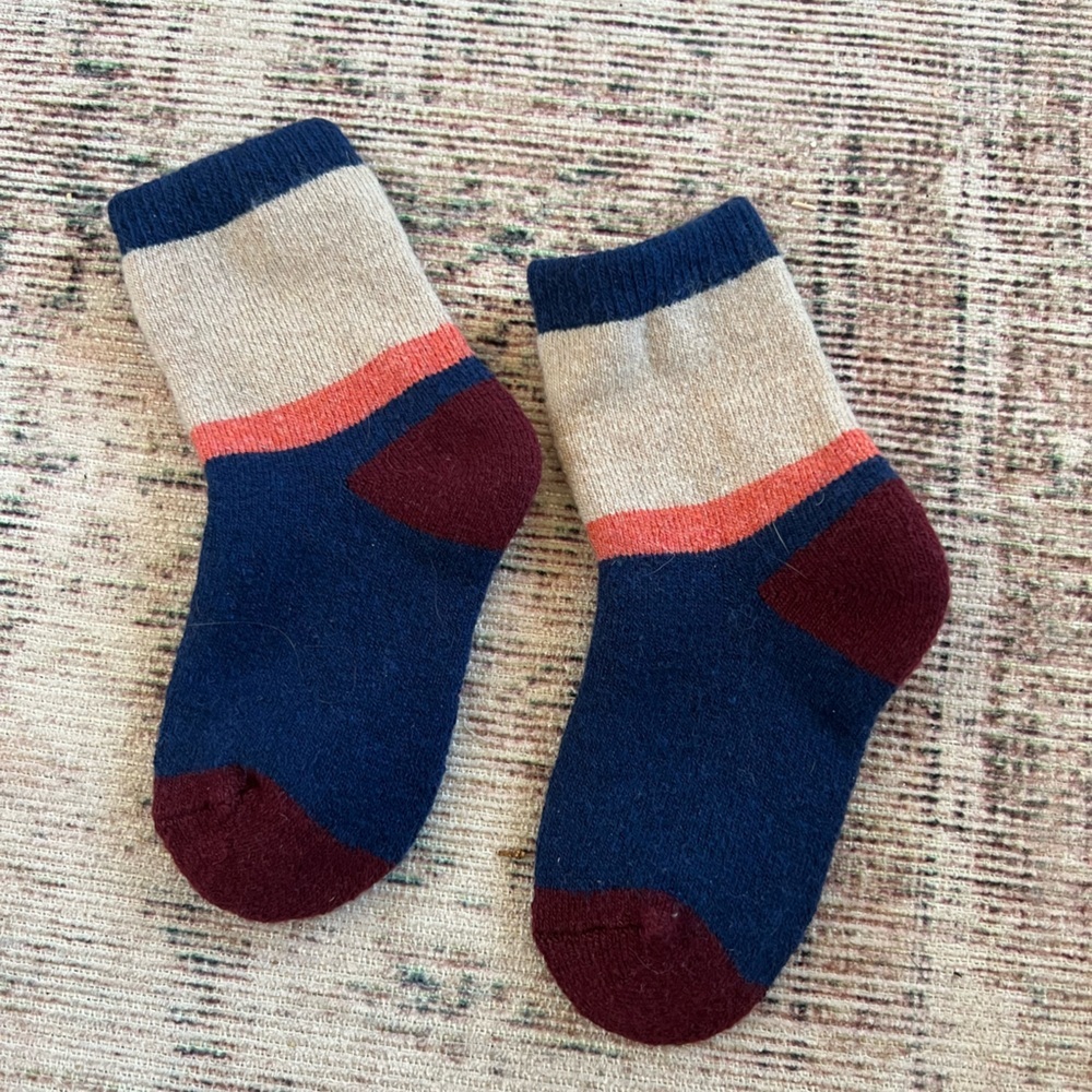 Cozy Kids' Colorblock Socks